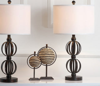 Safavieh Calista LIT4313A Oil Rub Bronze Lamp Main On