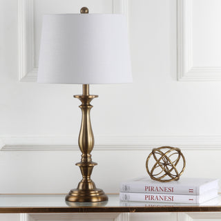 Safavieh Brighton LIT4320A Gold Lamp Room Scene Off Feature