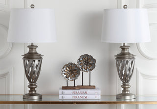 Safavieh Byron LIT4322A Antique Silver Lamp Main Off