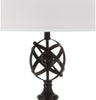 Safavieh Franklin Armillary LIT4328A Oil Rub Bronze Lamp Main On