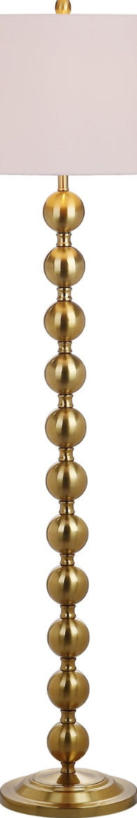 Safavieh Reflections LIT4330B Brass Lamp Main Off
