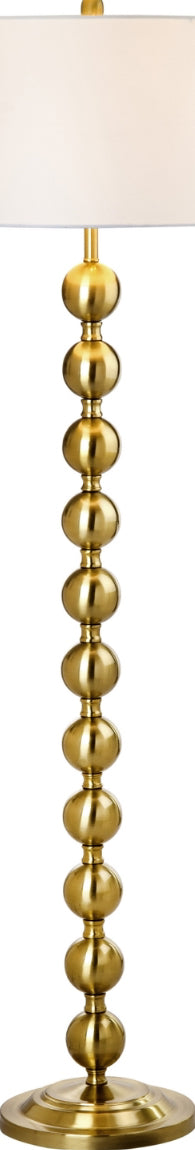 Safavieh Reflections LIT4330B Brass Lamp Main On