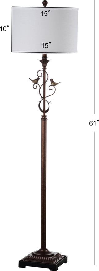 Safavieh Birdsong LIT4338A Oil Rub Bronze Lamp main image