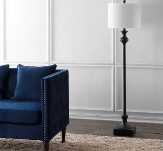 Safavieh Brewster LIT4341A Oil Rub Bronze Lamp Room Scene Off Feature