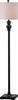 Safavieh Alphie LIT4344A Ebony Lamp Main On