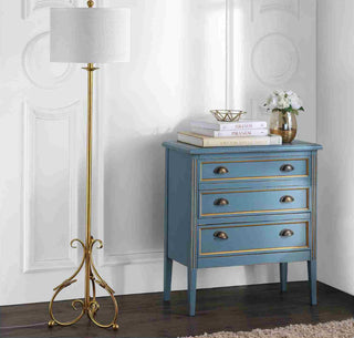 Safavieh Elisa LIT4346A Gold Lamp Room Scene Off Feature