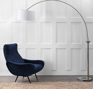 Safavieh Mira LIT4352A Nickle Lamp Room Scene Off Feature