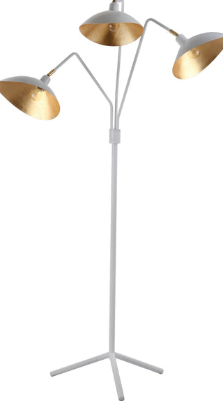 Safavieh Iris LIT4361A White / Gold Lamp Main Off