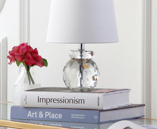 Safavieh Eunice Table Lamp / Clear/Off White LIT4367A Clear Off Room Scene Off Feature