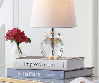 Safavieh Eunice Table Lamp / Clear/Off White LIT4367A Clear Off Room Scene On Feature