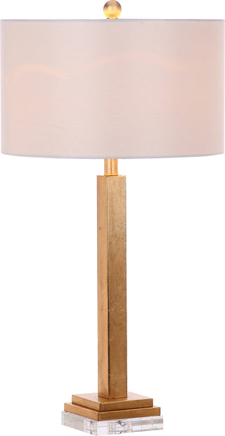 Safavieh Perri LIT4378A Gold / Off White Lamp Main On