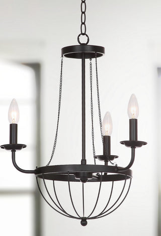 Safavieh Jacques LIT4383A Black Lamp Room Scene On Feature