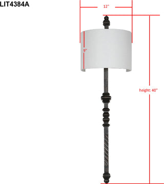 Safavieh Covington LIT4384A Black Lamp main image