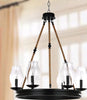 Safavieh Fritz LIT4393A Black Lamp Room Scene Off Feature
