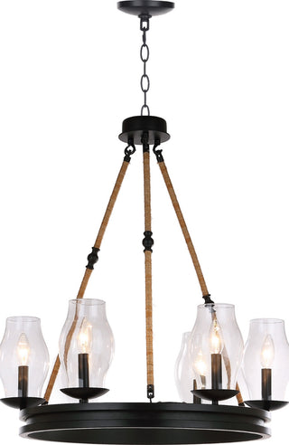 Safavieh Fritz LIT4393A Black Lamp Main On