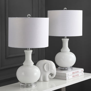 Safavieh Franny LIT4394A Off White Lamp Room Scene Off Feature