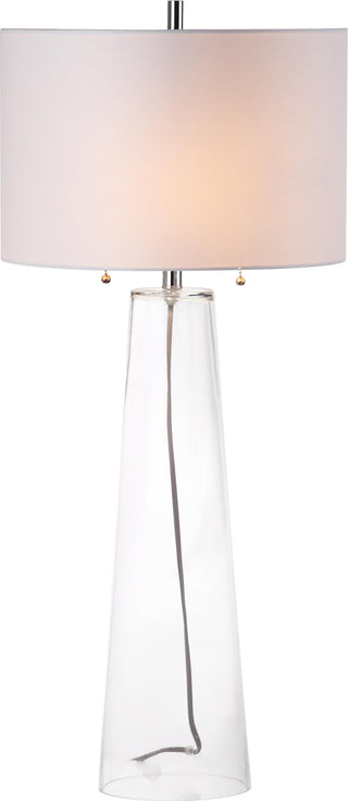 Safavieh Myrtle LIT4396A Clear / Off White Lamp Main On