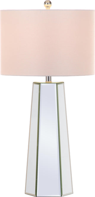 Safavieh Janice LIT4397A Clear / Off White Lamp Main On