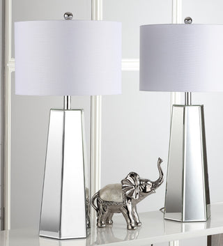 Safavieh Janice LIT4397A Clear / Off White Lamp Room Scene Off Feature