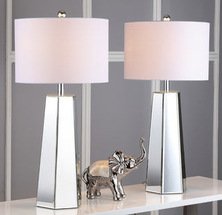 Safavieh Janice LIT4397A Clear / Off White Lamp Room Scene On Feature