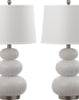Safavieh Rita LIT4399A Off White Lamp Main On