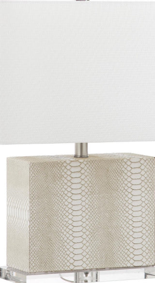 Safavieh Delia LIT4403G Cream / Clear Lamp Main Off