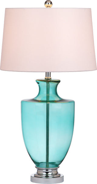Safavieh Desiree LIT4407A Seafoam Lamp Main On