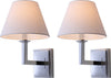 Safavieh Pauline LIT4409A Chrome Lamp Main On