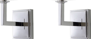 Safavieh Pauline LIT4409A Chrome Lamp Main On