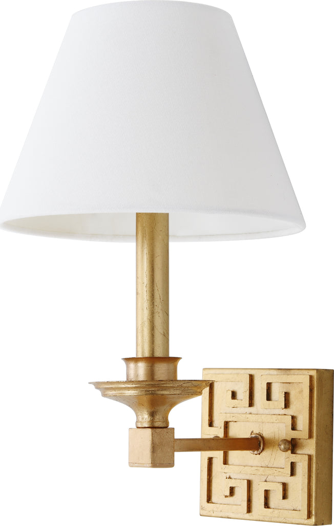 Safavieh Delvira LIT4410C Gold Leaf Lamp main image