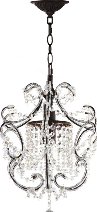 Safavieh Luna LIT4437A Clear / Brown Lamp Main Off