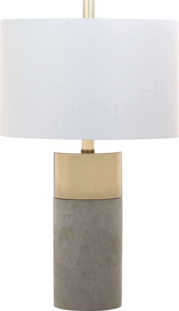 Safavieh Oliver LIT4452A White / Gold Lamp main image