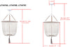 Safavieh Angie Beads LIT4476A Cream Lamp Main On