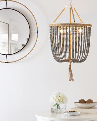 Safavieh Angie Beads LIT4476C Grey Lamp Room Scene On Feature