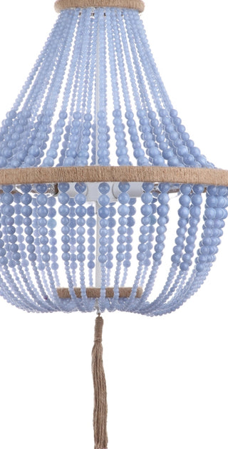 Safavieh Lush Kristi Beads LIT4477A Blue Lamp Main Off