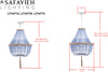 Safavieh Lush Kristi Beads LIT4477B Cream Lamp main image