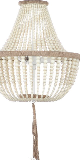 Safavieh Lush Kristi Beads LIT4477B Cream Lamp Main Off