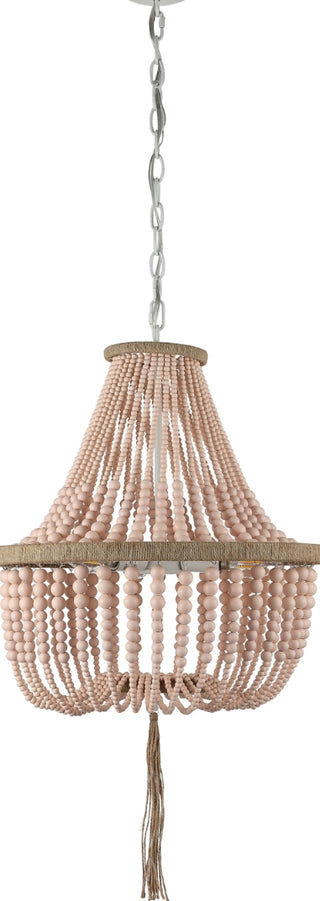 Safavieh Lush Kristi Beads LIT4477E Blush Lamp Main Off