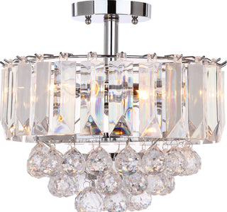 Safavieh Vaxcel LIT4486A Chrome Lamp Main On