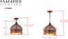 Safavieh Sultan LIT4496A Dark Brown Lamp main image