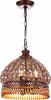 Safavieh Sultan LIT4496A Dark Brown Lamp Main On