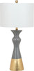 Safavieh Iris LIT4513A Grey / Gold Lamp main image