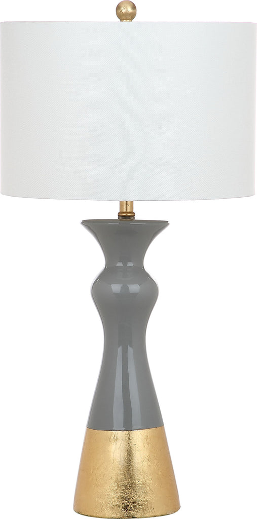 Safavieh Iris LIT4513A Grey / Gold Lamp main image