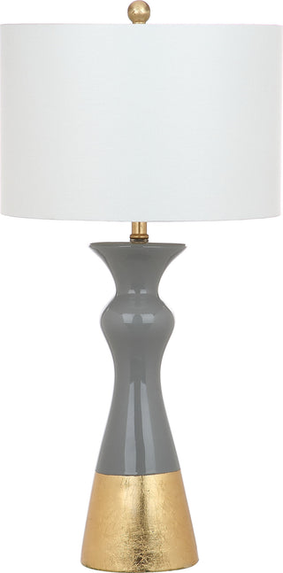 Safavieh Iris LIT4513A Grey / Gold Lamp main image