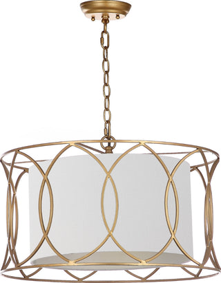 Safavieh Silas LIT4520A Gold Lamp Main Off