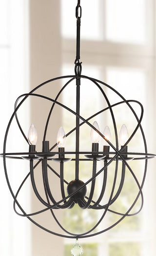 Safavieh Evie LIT4521A Black Lamp Room Scene On Feature