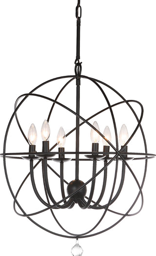 Safavieh Evie LIT4521A Black Lamp Main On