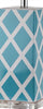 Safavieh Garden Lattice LITS4134B Light Blue Lamp main image