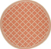 Safavieh Linden LND121 Rust / Cream Area Rug