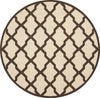 Safavieh Linden LND122B Natural/Brown Area Rug Round